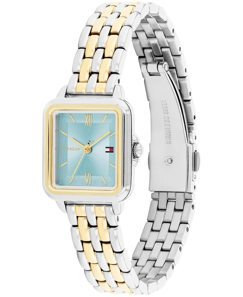 Tommy Hilfiger Women's Quartz Two Tone Stainless Steel Bracelet Watch, 22.5mm