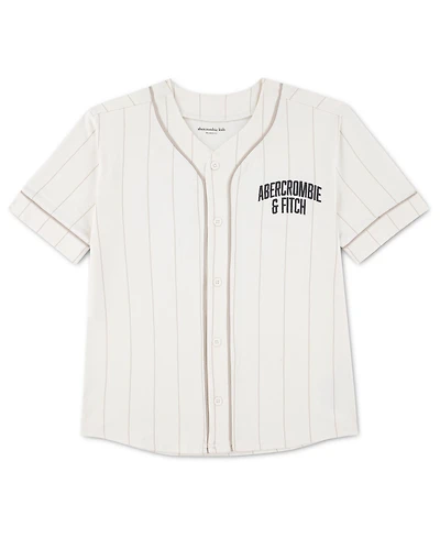 abercrombie kids Boys' Baseball Piping T-Shirt