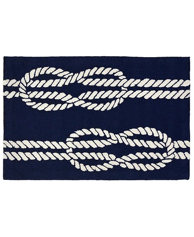 Liora Manne' Capri Ropes 1'8"x2'6" Area Rug