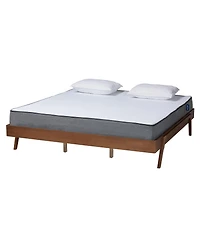 Boxton Studio Sarita 62.6" Wood Mid-Century Design Bed Frame, Queen
