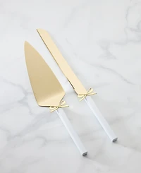 kate spade new york Happily Ever After 2-Pc. Cake Knife and Pie Server Set