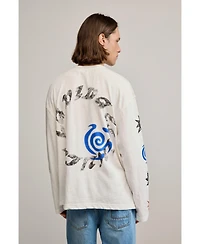 Desigual Men's Printed Cotton T-shirt