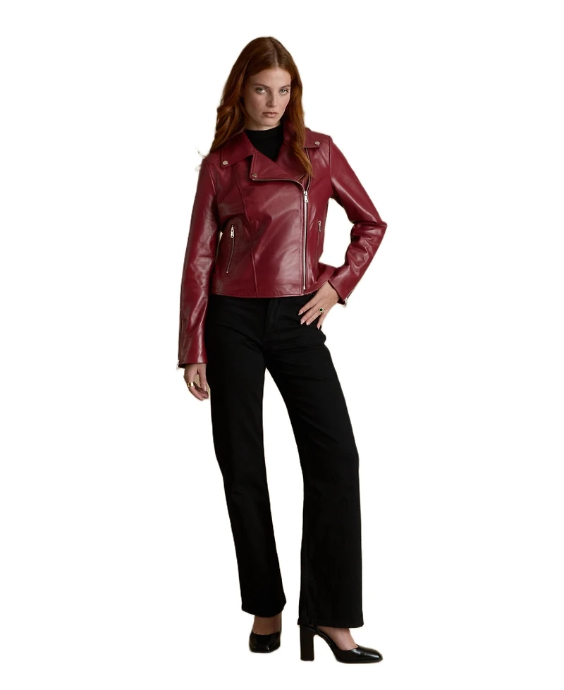 Furniq Uk Women's Leather Jacket