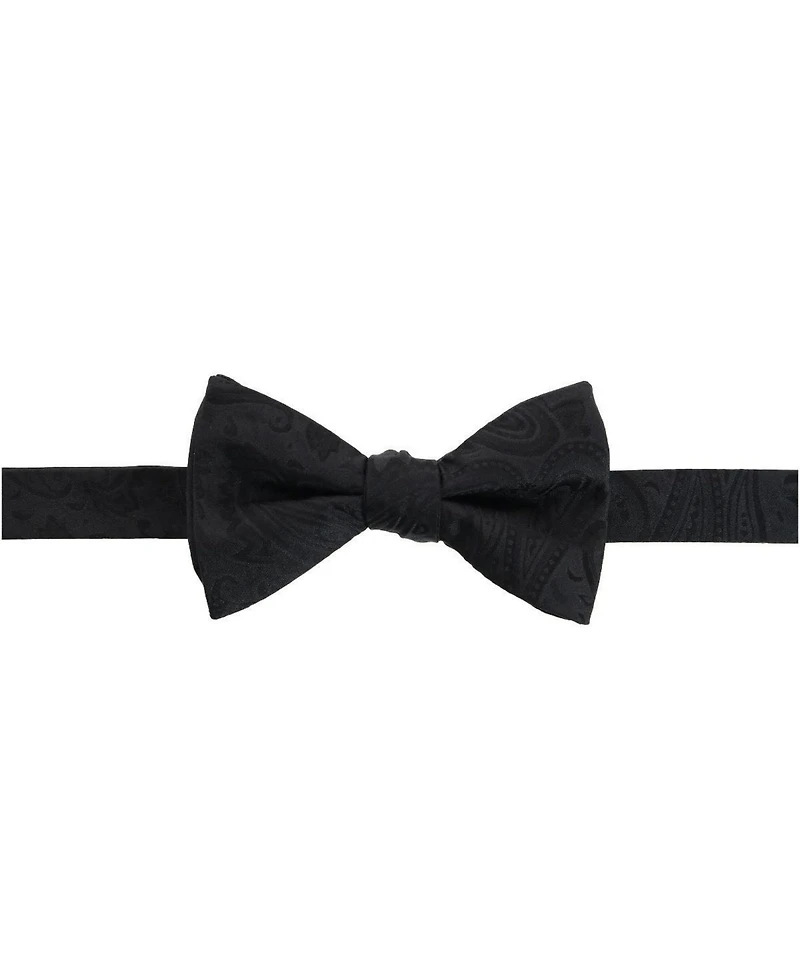 Trafalgar Men's Banbury Tone on Paisley Silk Cummerbund & Bow Tie Bundle