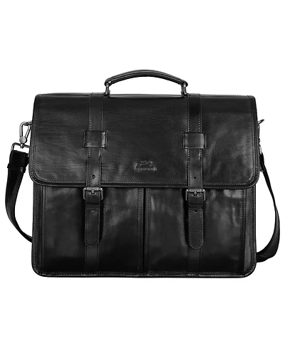 Mancini Men's Laptop Briefcase