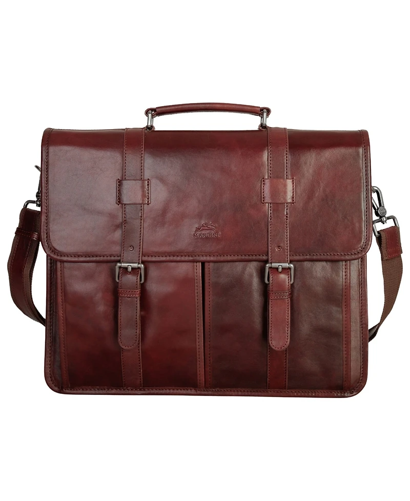 Mancini Men's Laptop Briefcase