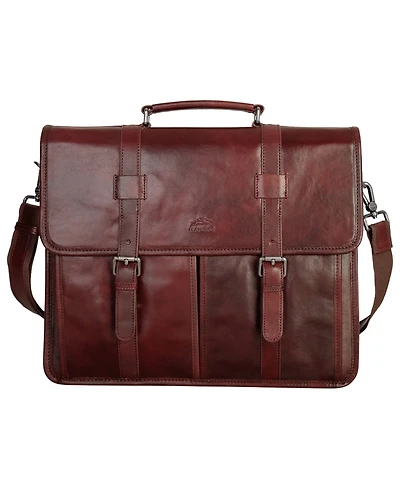 Mancini Men's Laptop Briefcase