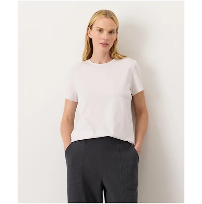 Pact Women's Luxe Signature Crewneck Tee