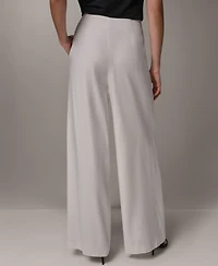 Donna Karan New York Women's Pleated Wide-Leg Pants