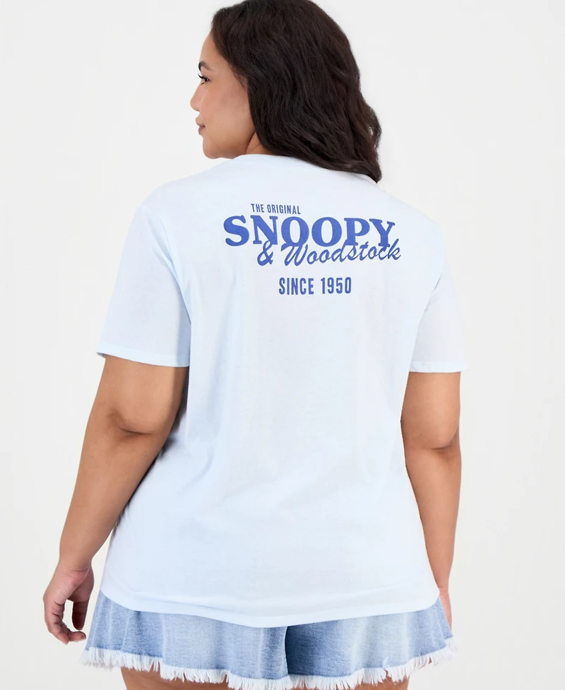 Disney Trendy Plus Snoopy Good Friends Crewneck Tee