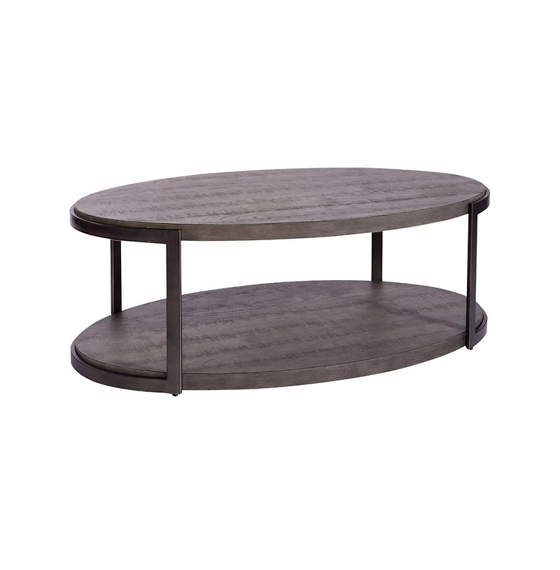 Liberty Furniture Industies, Inc Modern View Oval Cocktail Table