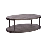 Liberty Furniture Industies, Inc Modern View Oval Cocktail Table