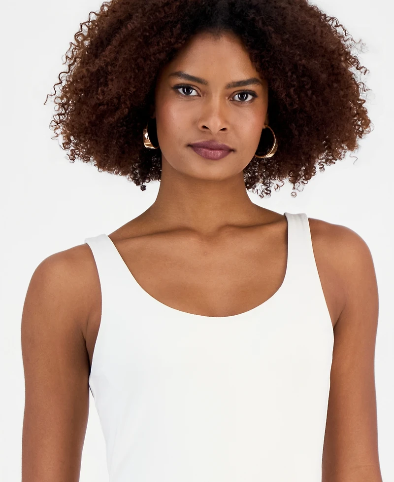 I.n.c. International Concepts Women's Scoop Neck Top, Macy's Exclusive