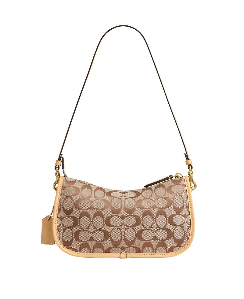 Coach Originals Waverly Small Signature Jacquard Twin Shoulder Bag
