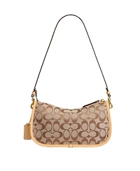 Coach Originals Waverly Small Signature Jacquard Twin Shoulder Bag