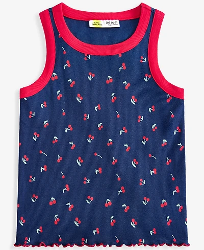 Epic Threads Girls' Xs-xl Cherry-Print Tank Top, Macy's Exclusive