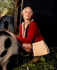 Radley London Raffia Small Compartment Crossbody Bag