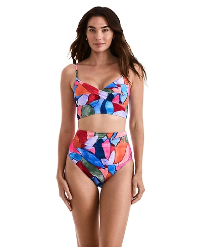 Mimi Flamingo Women's Jamie Printed Tankini Top
