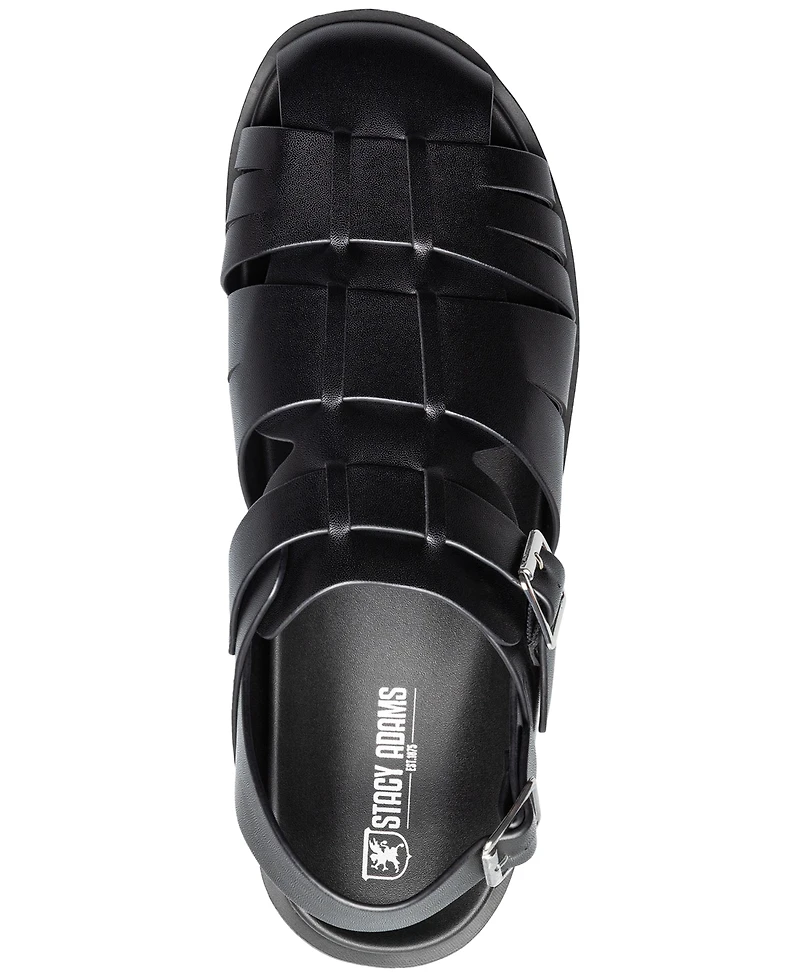 Stacy Adams Men's Largo Slingback Buckle Sandals