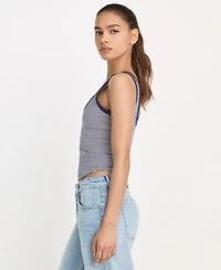 Good American Women's Scoop Neck Tank Top, Regular & Plus