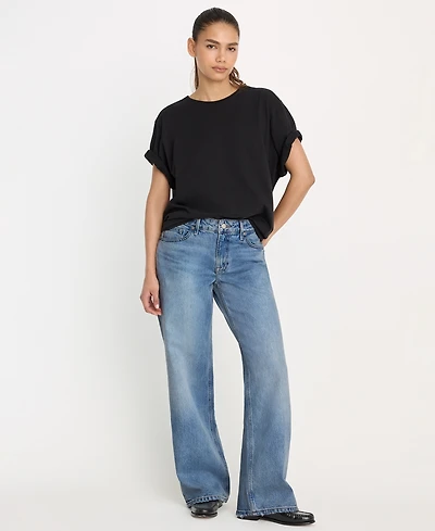 Good American Women's Vintage Low-Rise Jeans