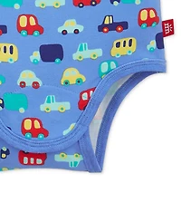 Magnetic Me Baby Boys' Short-Sleeve Bodysuit and Pants, 3-Piece Set