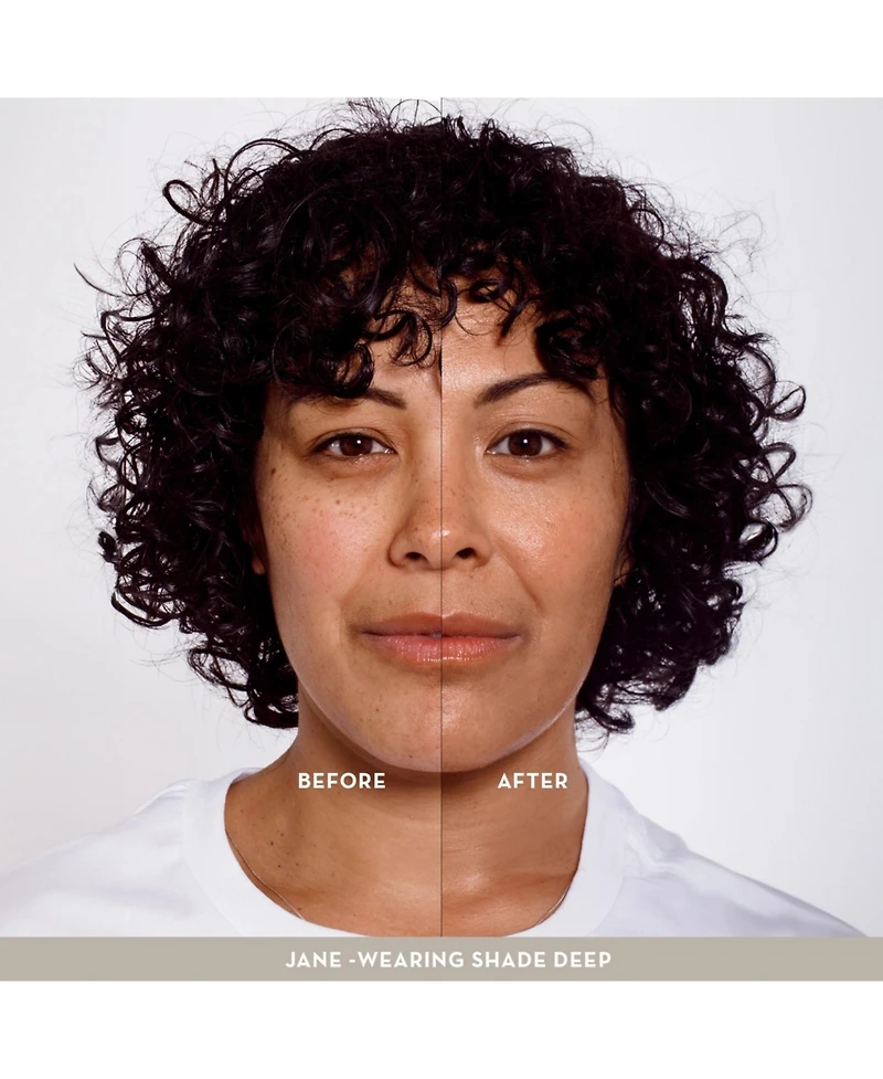 The Organic Skin Co. Only Glow Tinted Face Oil (Deep), Organic Hydrating Tinted Moisturizer & Bronzer, 1 fl oz