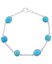 Effy Collection Turquoise Bracelet in Sterling Silver
