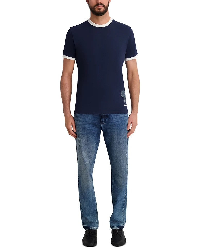 Karl Lagerfeld Paris Men's Regular-Fit Short-Sleeve T-Shirt