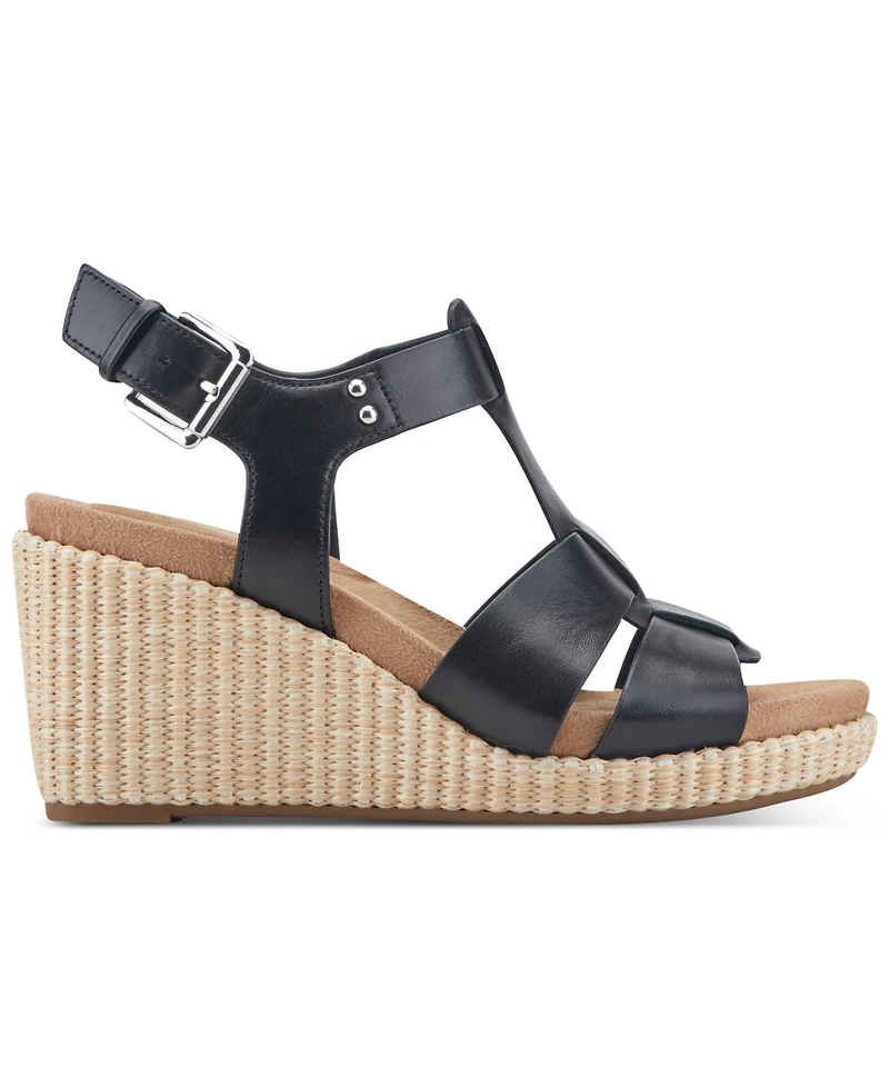 Rockport Women's Belle Strappy Wedge Sandals