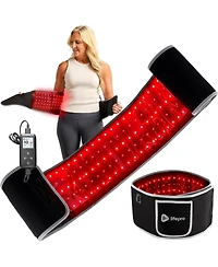 Lifepro Red Light Therapy Belt – 660nm & 850nm Infrared and Red Light for Pain Relief, Muscle Relaxation, Inflammation & Circulation Support