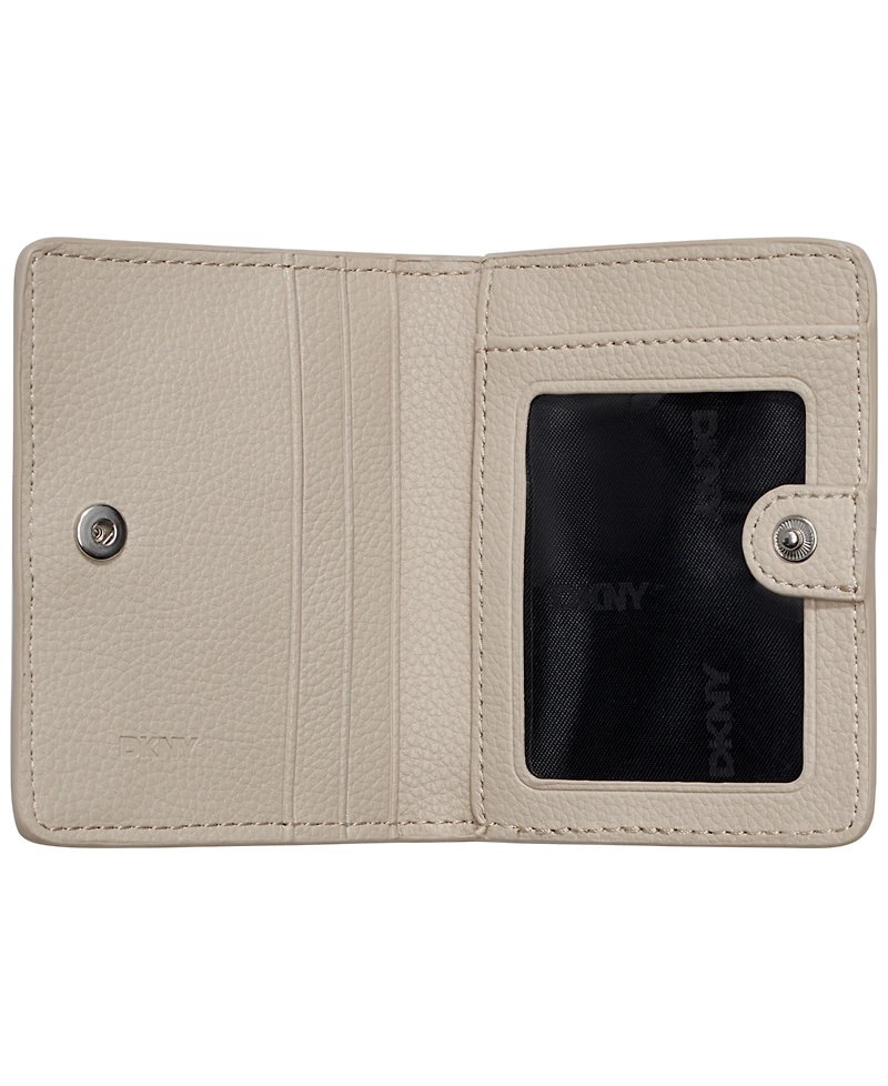 Dkny Boxed Lilah Snap Closure Mini Bifold Card Case