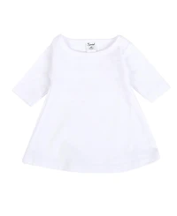 Leveret Little Girls 6-14 Matching Doll Long Sleeve Cotton Crew Neck A-Line Dress