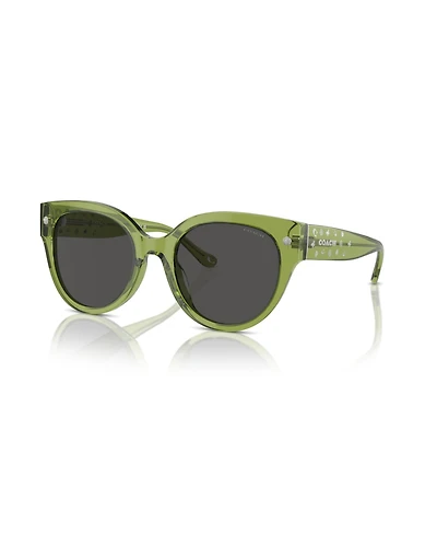 Coach Women's Round Sunglasses, CR612 HC8393U