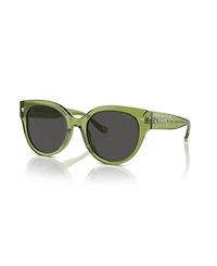 Coach Women's Round Sunglasses, CR612 HC8393U
