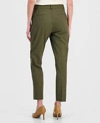 Tahari Asl Women's Shannon Straight-Leg Ankle Pants