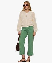 Sanctuary Women's Daily Escape Flower Long-Sleeves Sweater