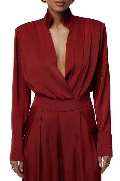 Jluxlabel Women's Visionary Pleated Tops & Tees