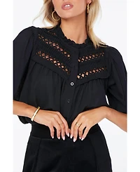 Bishop + Young Women's Bishop + Young Chelsea Detail Blouse