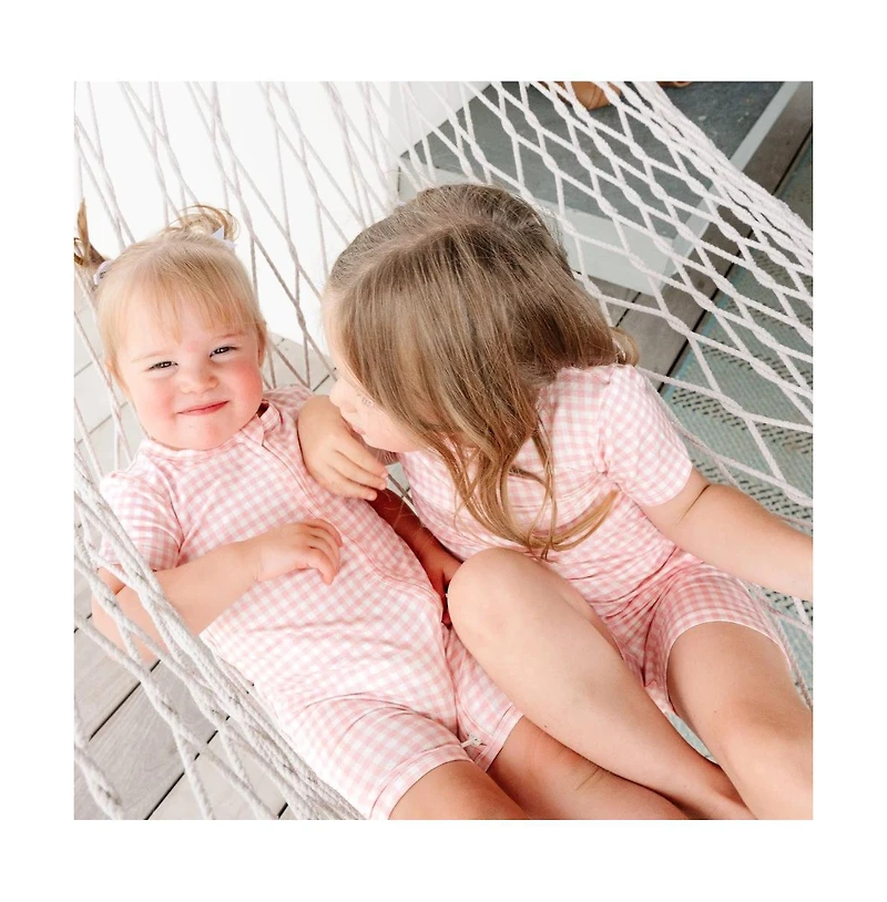 Motette Toddler Girls Sugar Gingham Pajama Set