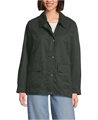 Lands' End Women's Waxed Barn Jacket