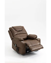 Clihome Lounge chair lift chair relaxes sofa chair sitting room furniture sitting room power supply elderly electric lounge chair