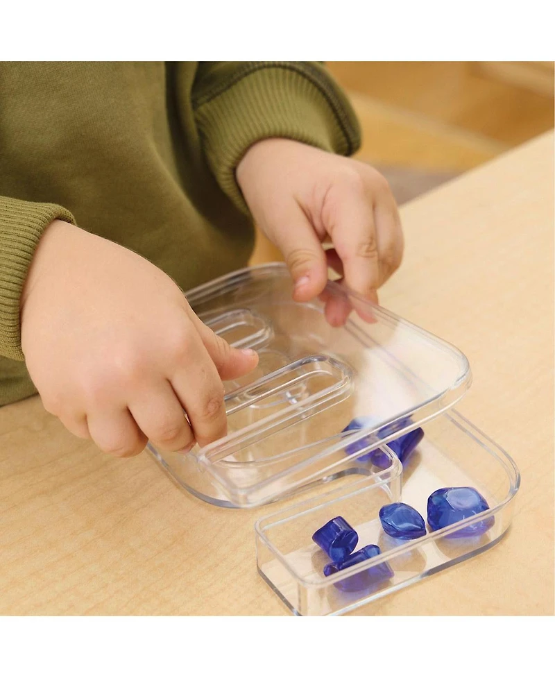 Kaplan Early Learning Numbers 0 through 9 Loose Parts Trays