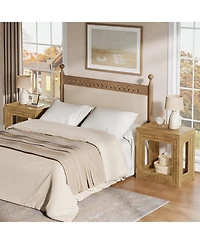 Tribesigns Square Side Table, for Living Room & Bedroom