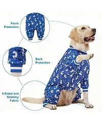 Aronkl Large Dog Comfortable Pajamas for Recovery and Sleep