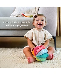 Haba Rainbow Fabric Ball - Machine Washable with 8 Sensory Effects