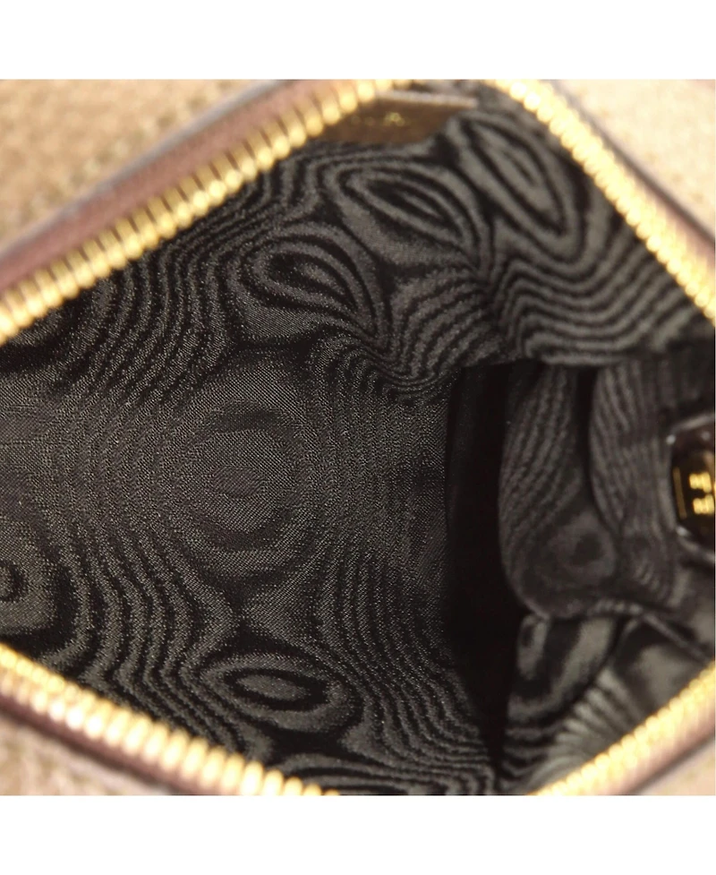 Pre-Owned Balenciaga Mini x Gucci The Hacker Project Zip Messenger Bag Bb Coated Canvas