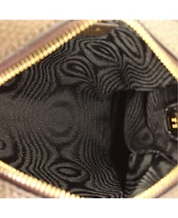 Pre-Owned Balenciaga Mini x Gucci The Hacker Project Zip Messenger Bag Bb Coated Canvas