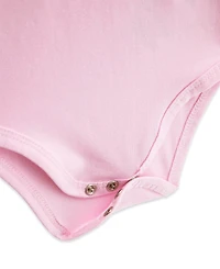 Guess Baby Girls' Stretch Jersey Short-Sleeve Bodysuit and Shorts, 2-Piece Set