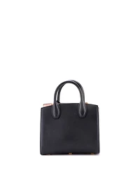 Pre-Owned Salvatore Ferragamo Small Studio Box Satchel Leather